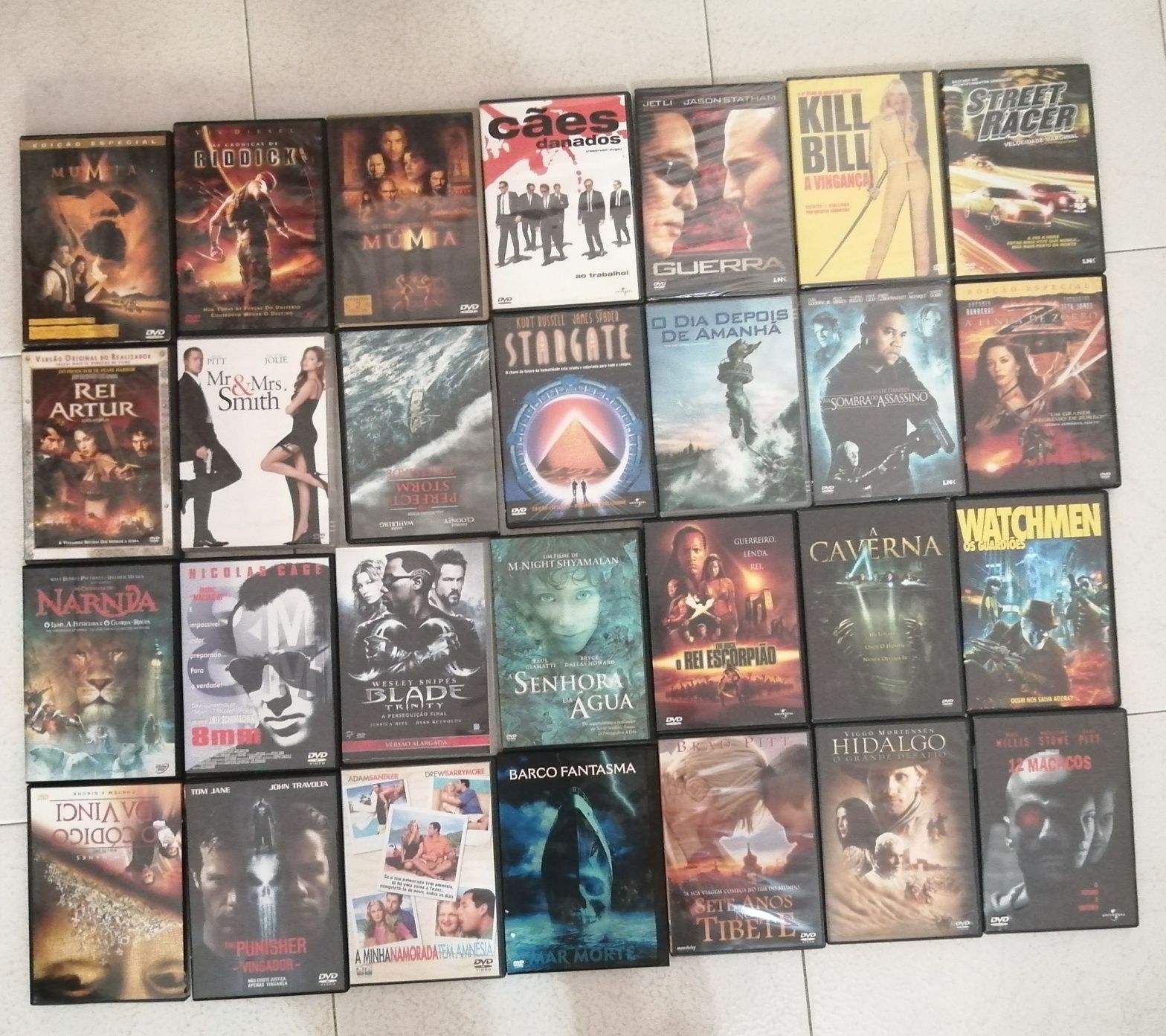 Filmes DVD como novos