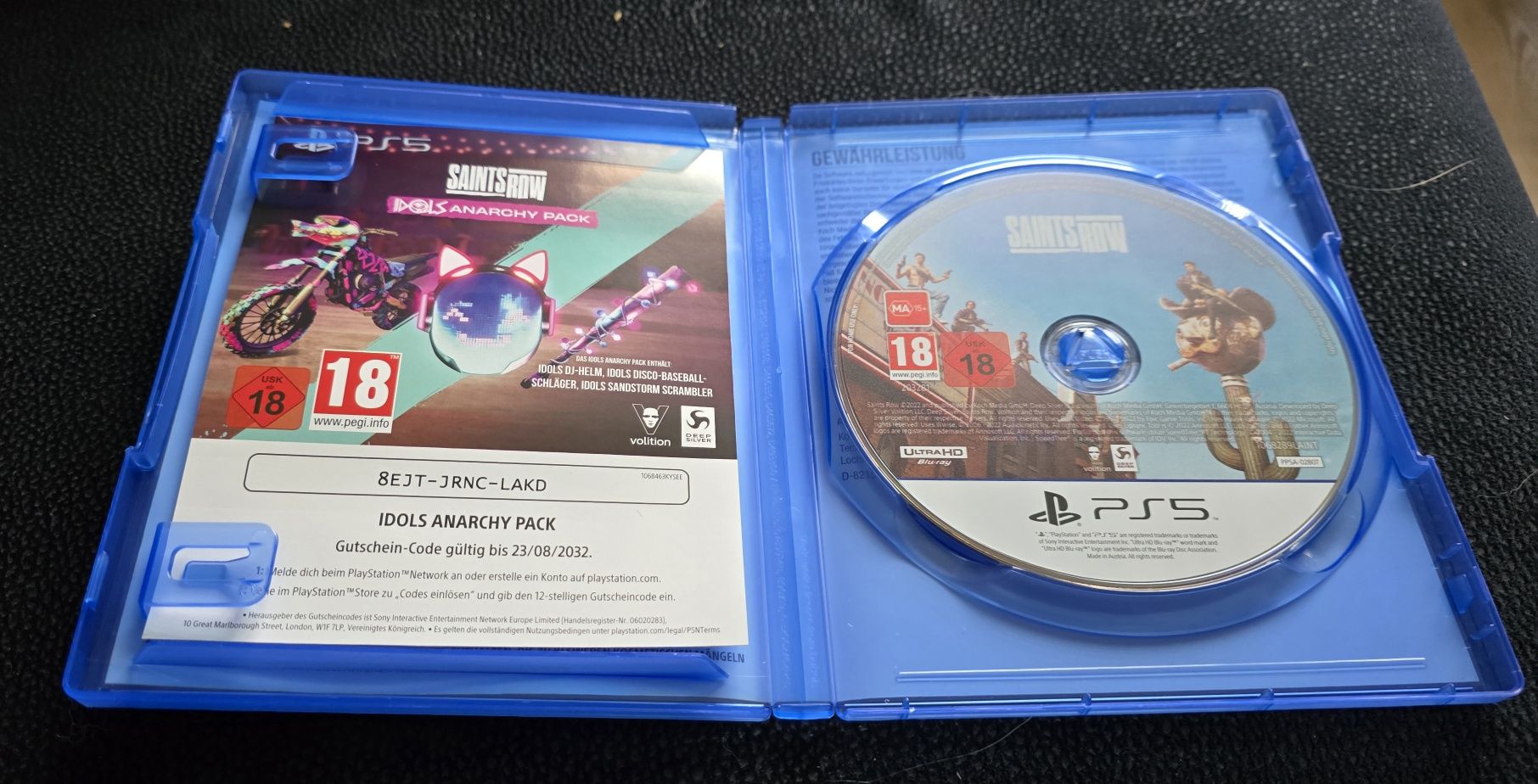 Gra Saints ROW PS5