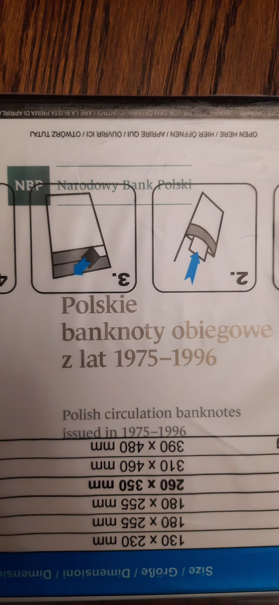 Album Polskie banknoty obiegowe PRL