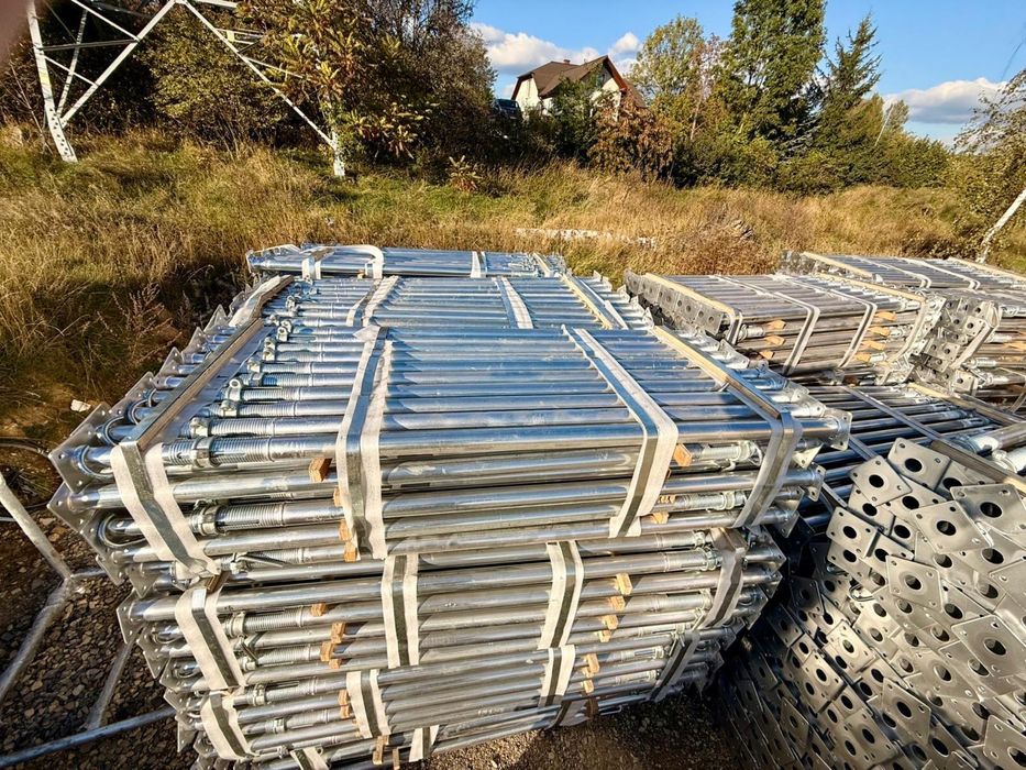 podpora stropowa 2m gwint zewnętrzny stalowa ocynkowana stemple