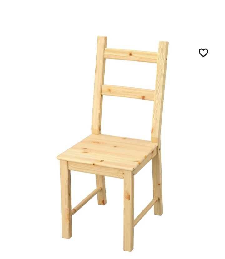 Mesa de refeições de 6 lugares da marca IKEA c/ 6 cadeiras
