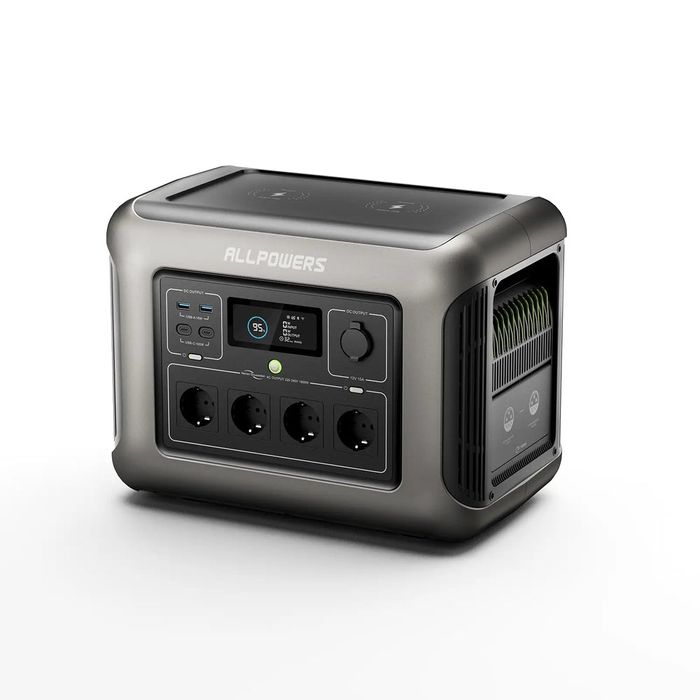 ALLPOWERS R1500 — портативна станція живлення 1800W, 1152Wh, LiFePO₄