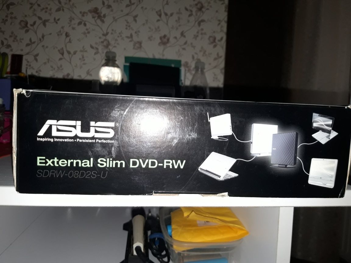 Asus slim dvd + rv 08d2s - u