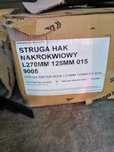 Haki rynnowe nakrokwiowe 125/270mm Struga 80szt RAL9005 Czarne !NOWE!