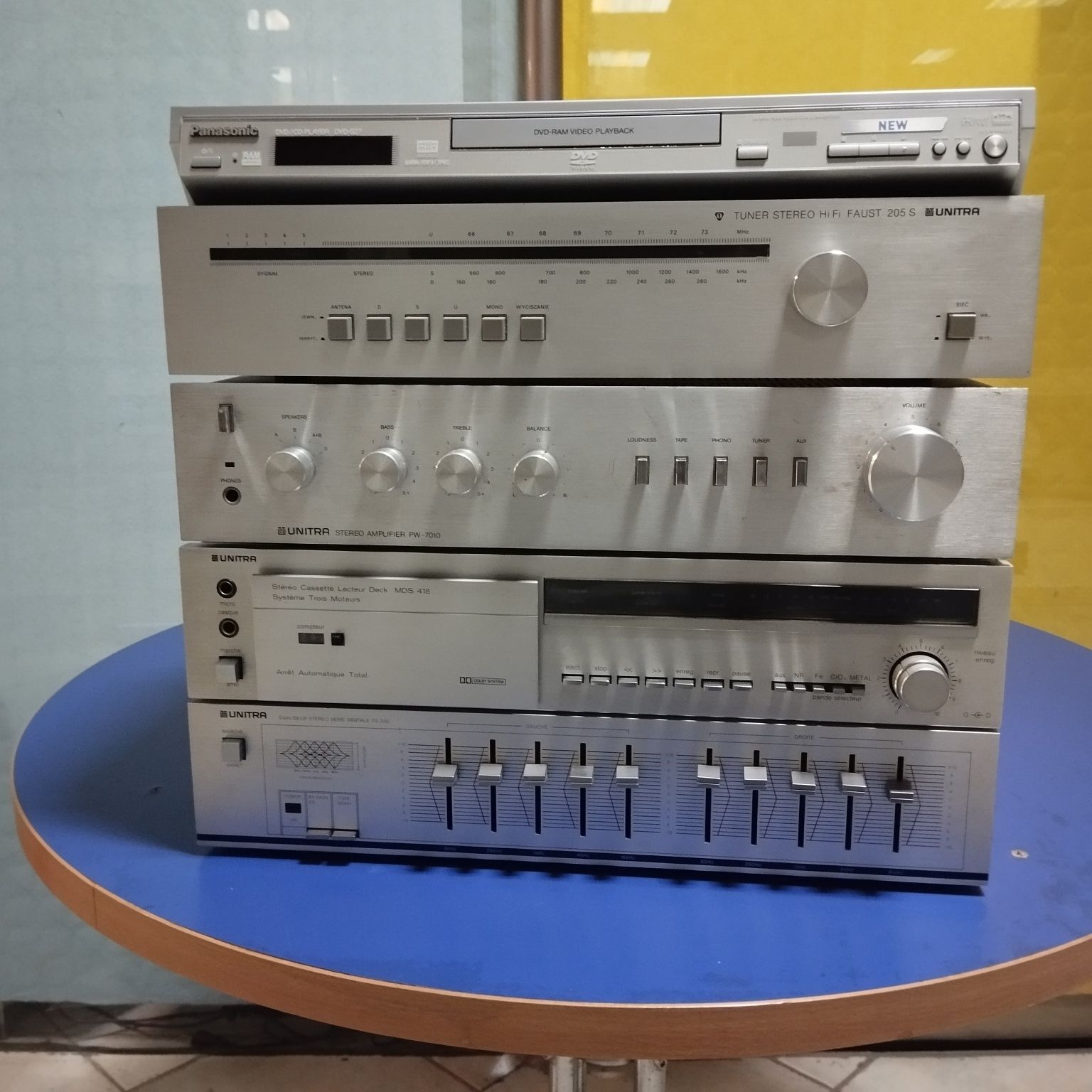 WIEŻA UNITRA DIORA + CD Player + Gwarancja 2 Lata.