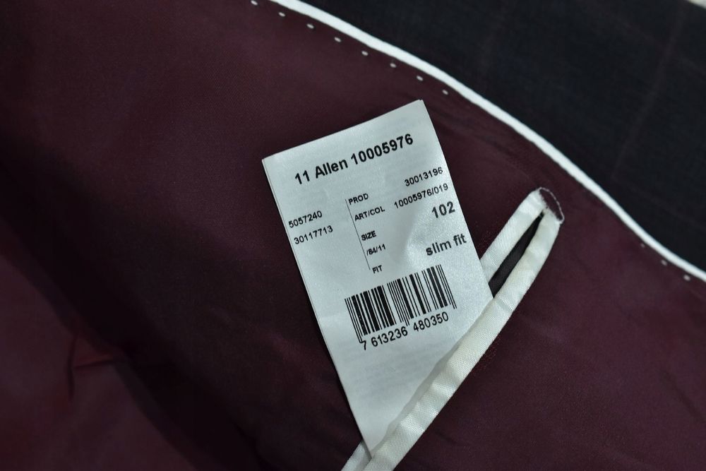 Strellson Allen Wełniana Marynarka Męska Stretch Slim Fit 102