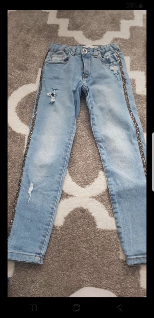 Spodnie jeans Zara