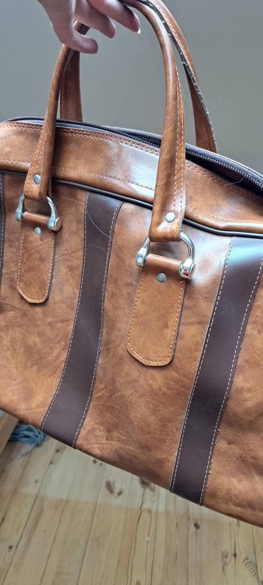 Retro torba bagażowa stan niemal idealny dobra jakość