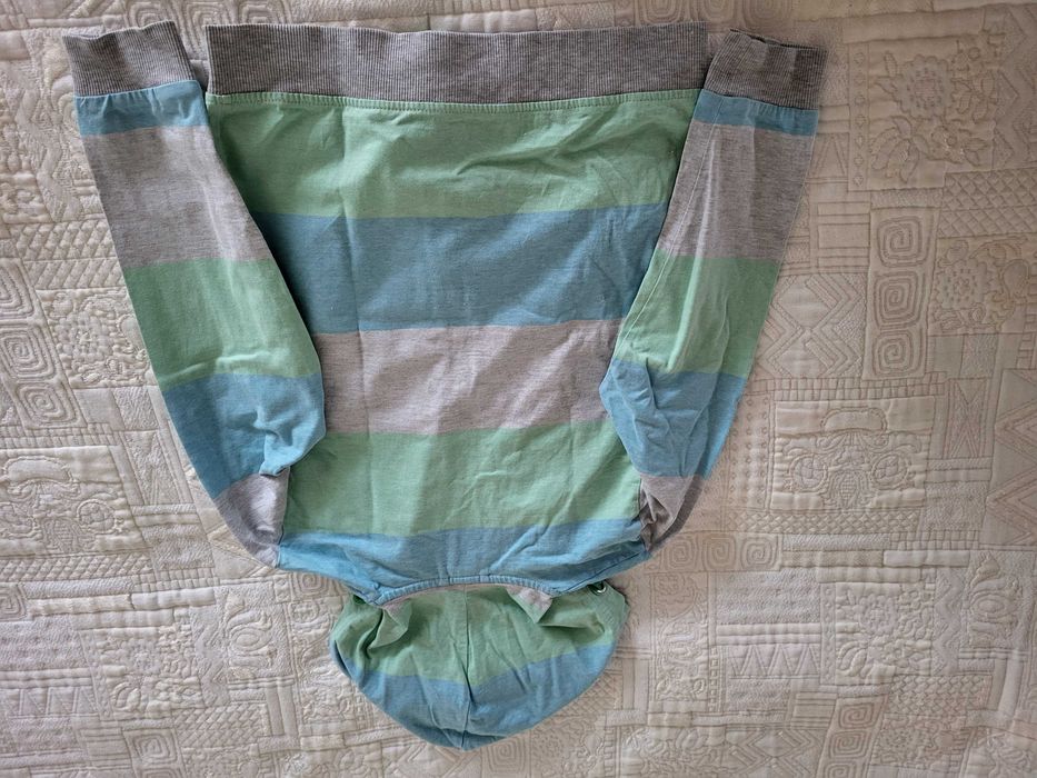 Bluza chłopięca 122cm, rozpinana, z kapturem, 100% bawełna