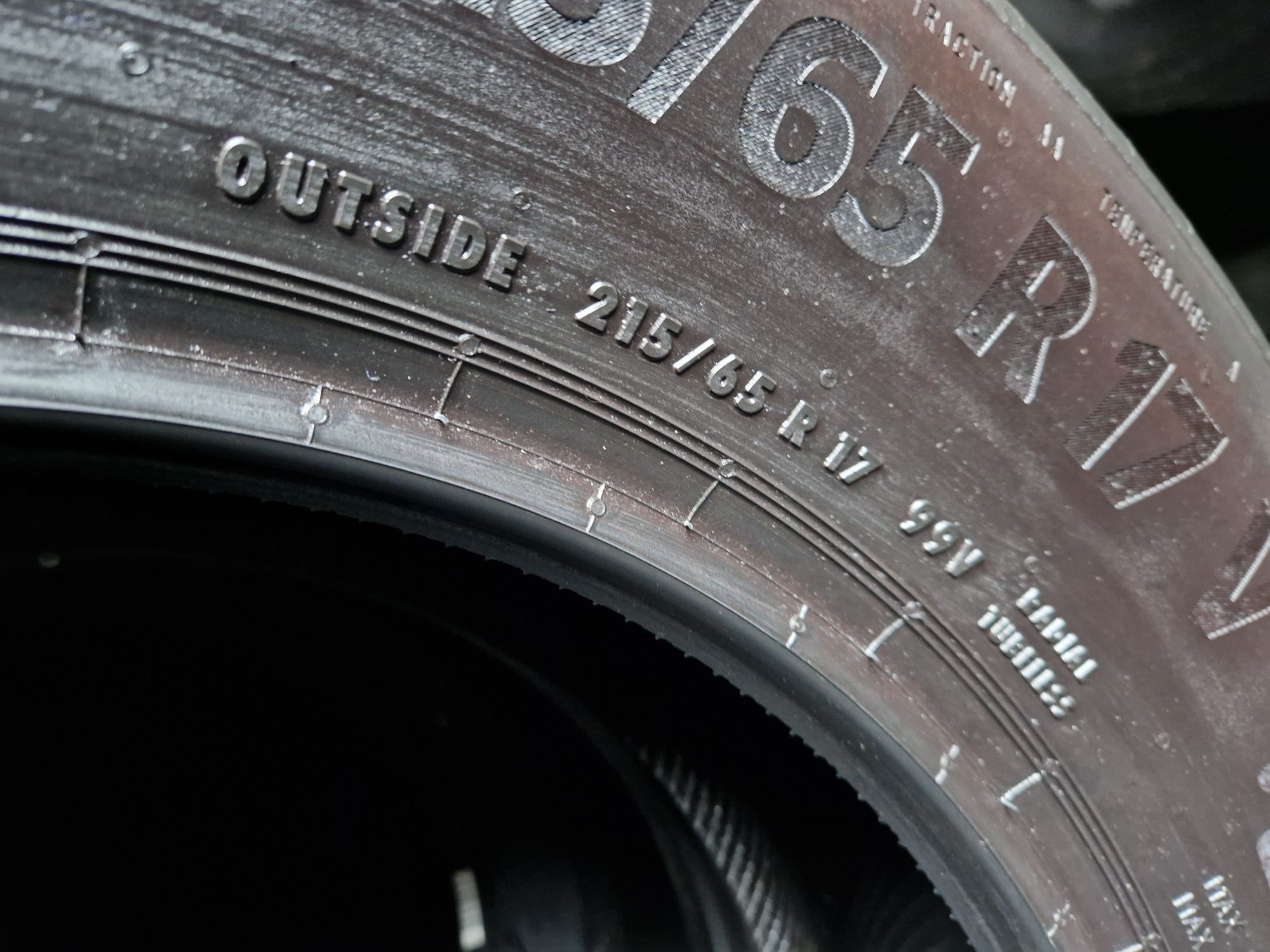 2x opony letnie 215/65R17 Continental EC6 klasa PREMIUM Wyprzedaż!