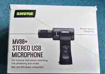 Mikrofon Shure MV88+Stereo USB Mic