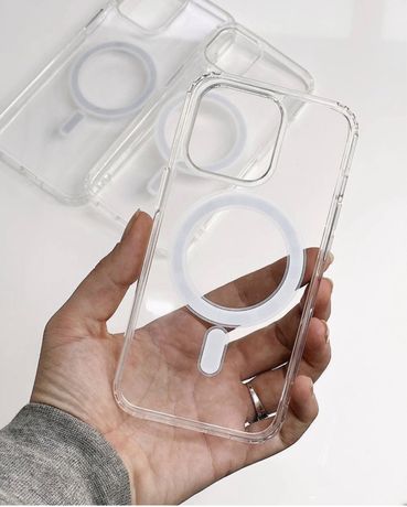 Чехлы Clear Case MagSafe для Iphone 11/12/13/pro/pro max/mini
