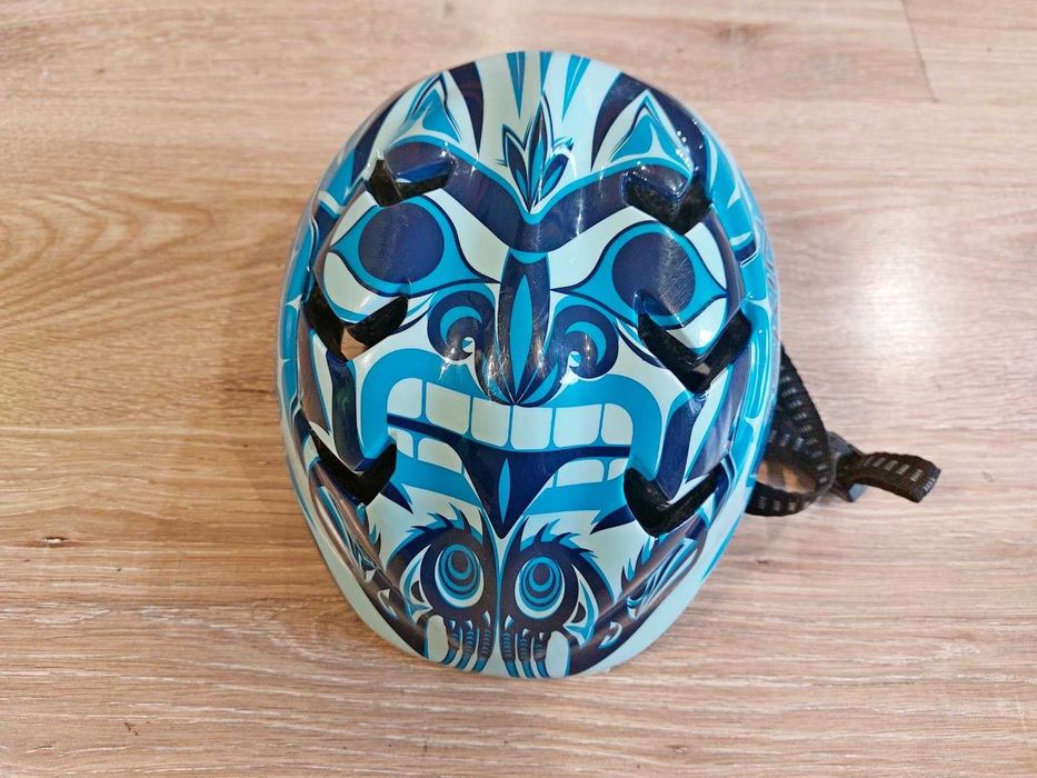 Kask dziecięcy na rower rolki hulajnogę S dla 2-latka