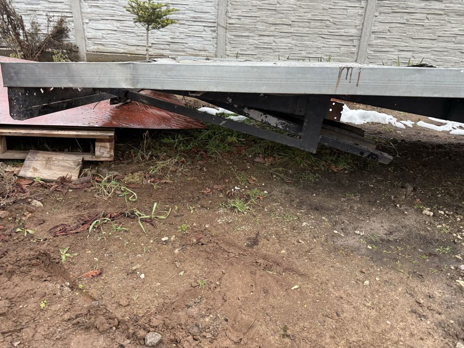 Najazd laweta iveco daily blizniak