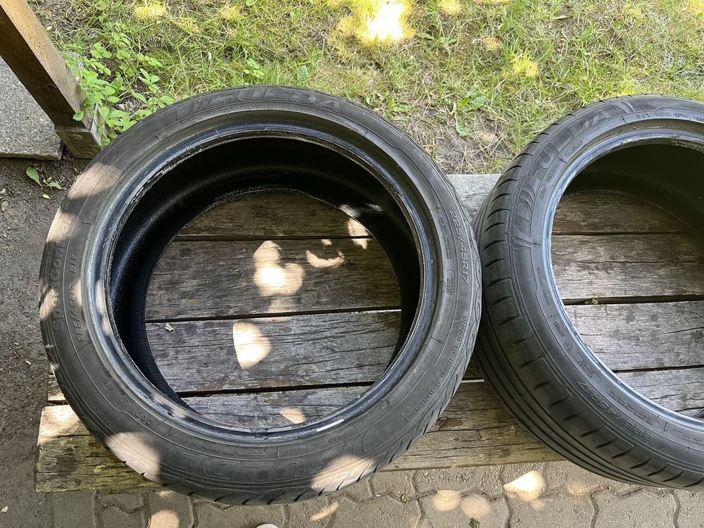 Opony fulda 225/45/17R do upalania