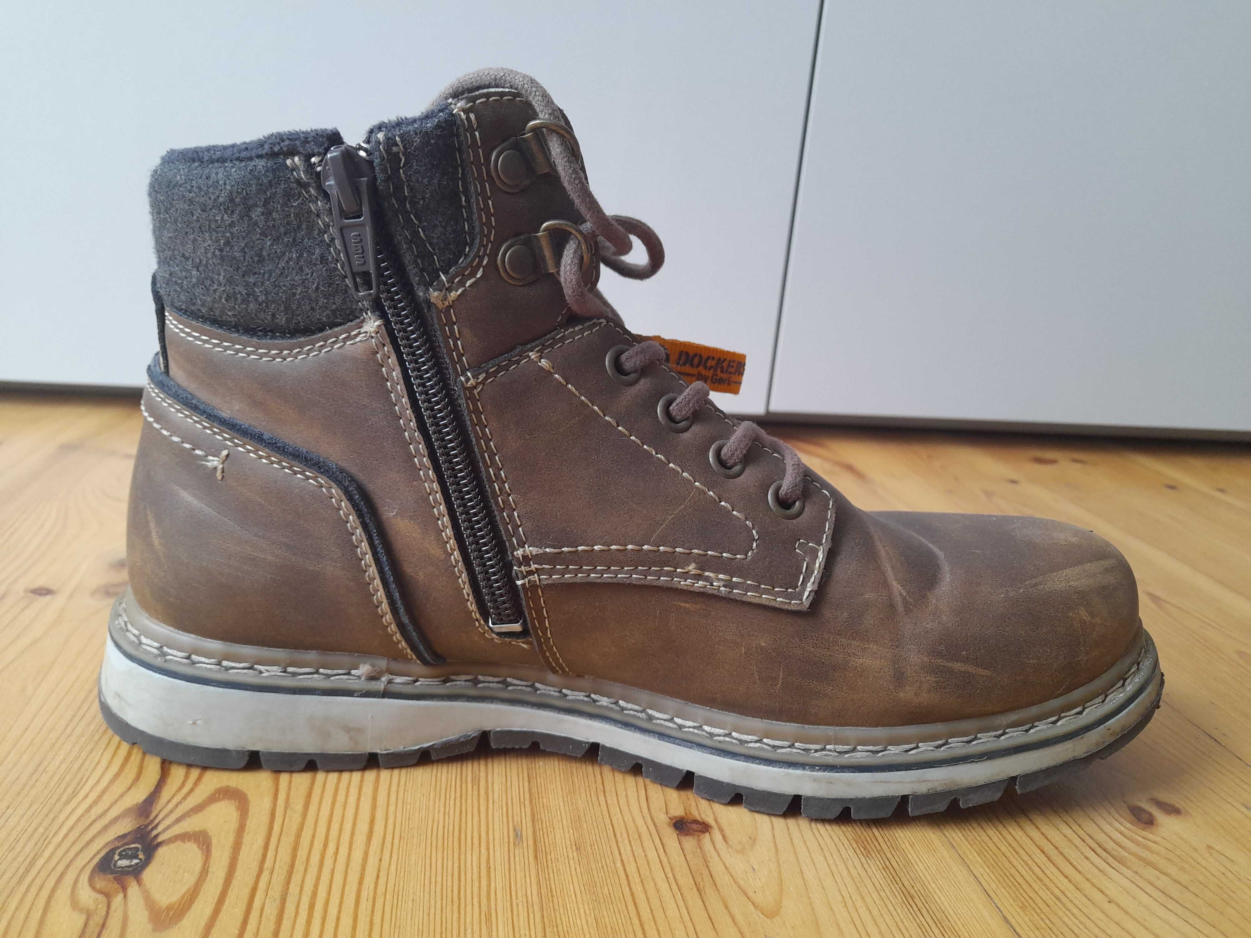 Męskie buty zimowe Dockers rozmiar 41, na zimę, trzewiki, zimowce