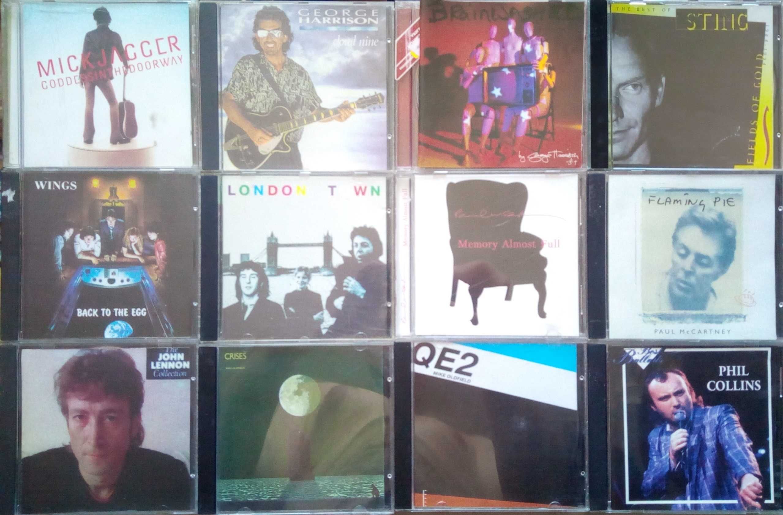 музыкальные компакт диски CD 70е 80е-90е разных стилей ROCK