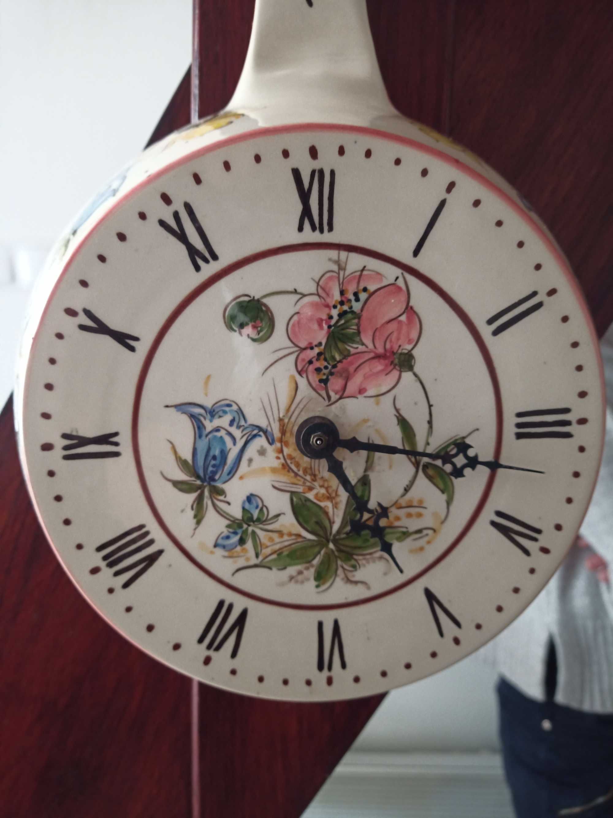 Zegar ceramiczny sygnowany