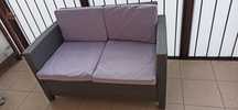 Kanapa, sofa, meble ogrodowe, na balkon