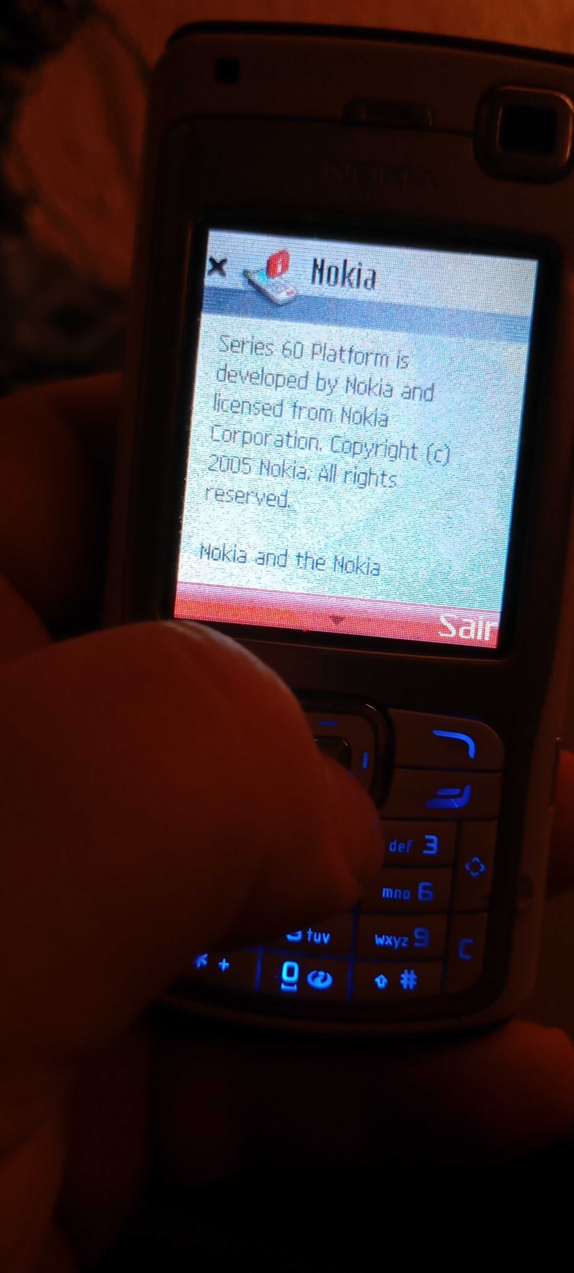 nokia 6630 retro são dois e um n70