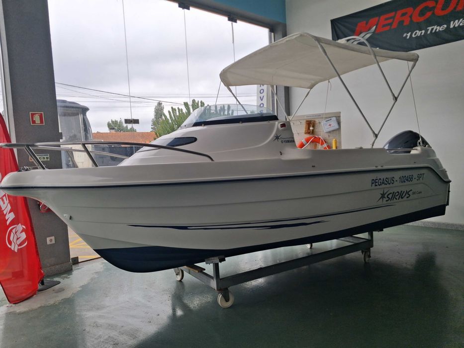 Barco SIRIUS 500 com motor YAMAHA  40HP 4Tempos  EFI