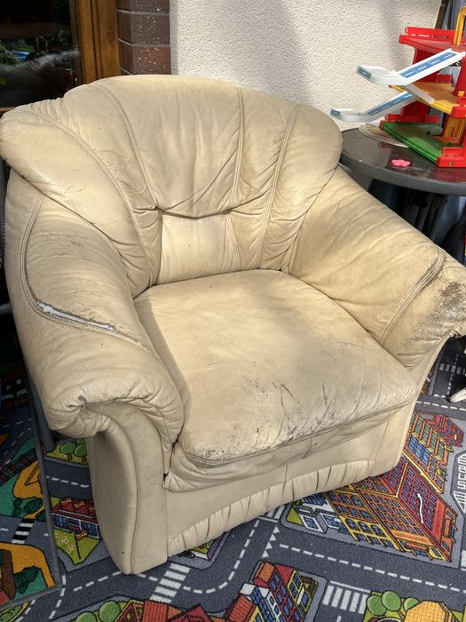 Fotel skorzany za darmo
