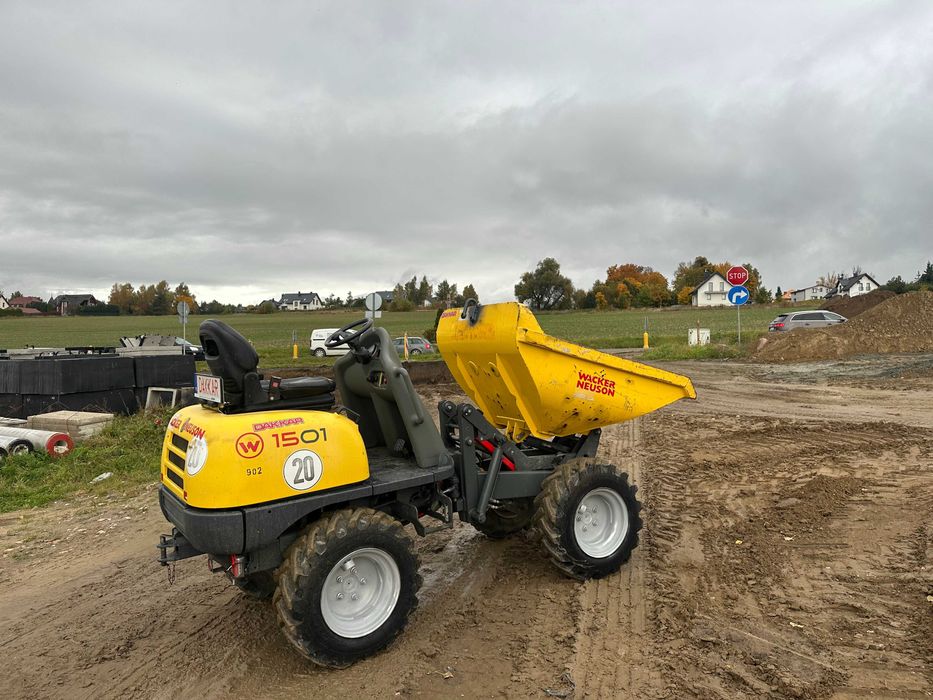 Wozidło Budowlane Wacker Neuson 1501 - 2016 rok Brutto