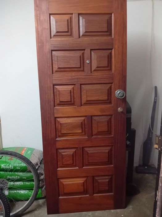 Porta madeira maciça