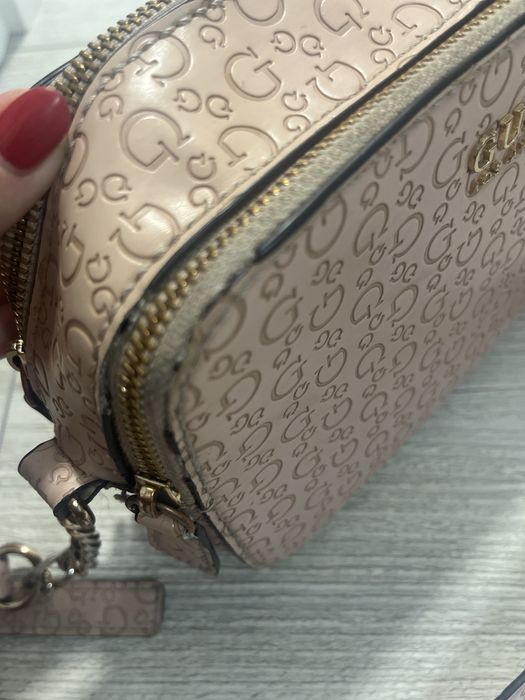 Сумка guess рожева
