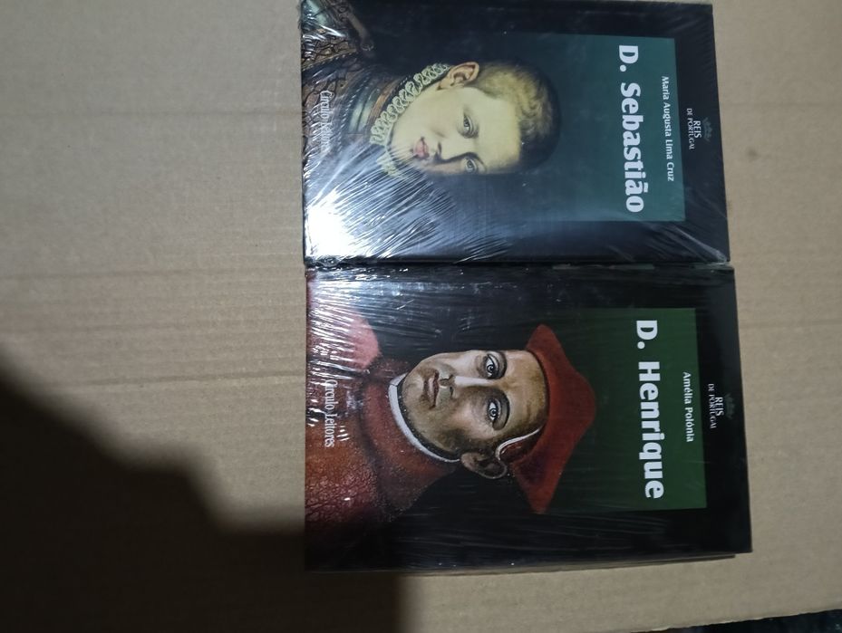 Livros Reis de Portugal "Circulo Leitores"