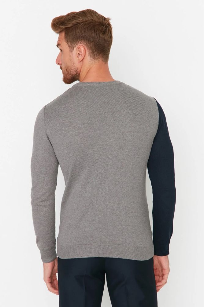 Стильний легкий комбінований светр trendyol, трендіол, оригінал, новий