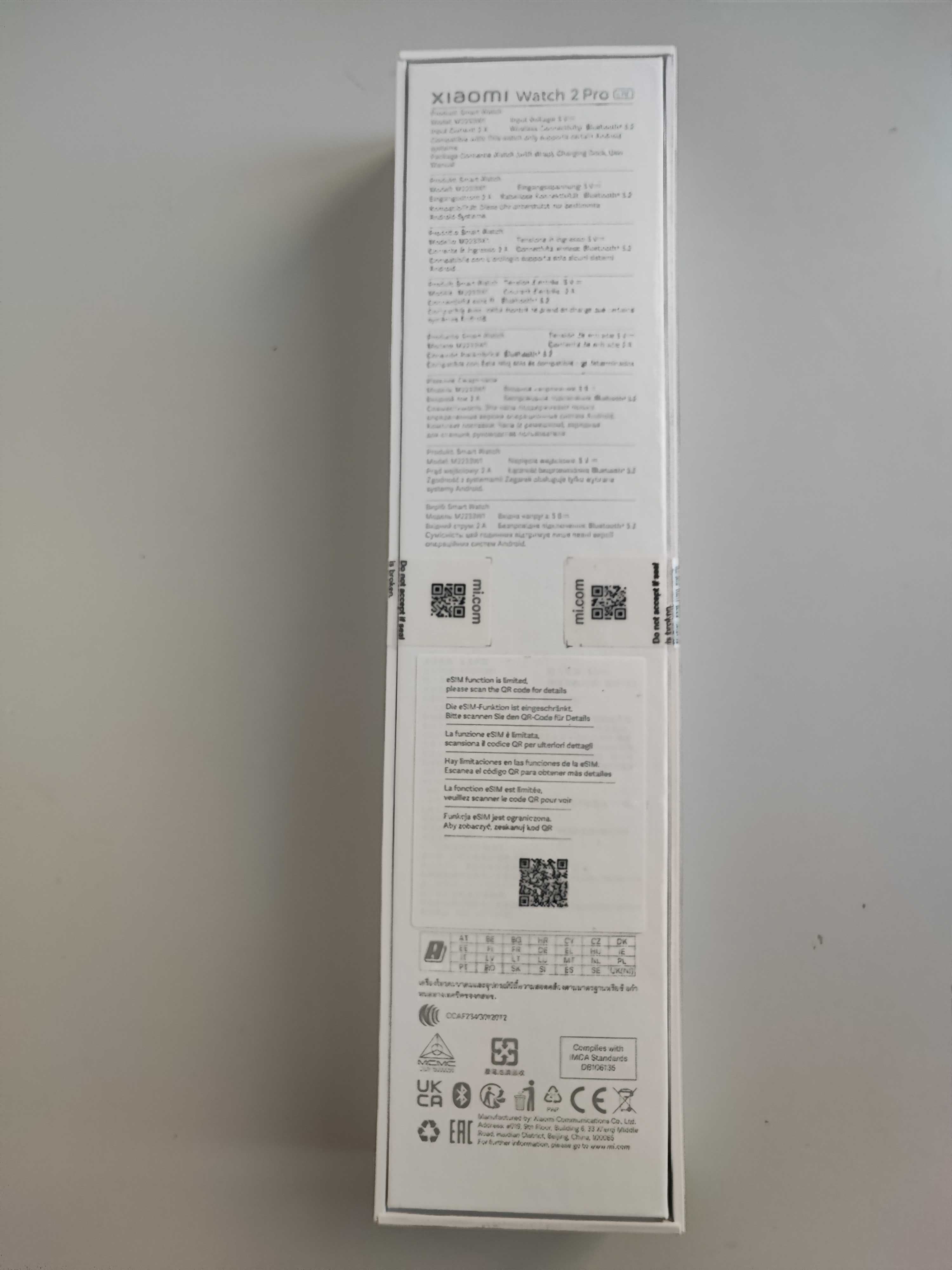 Xiaomi Watch 2 PRO 1.43 AMOLED Display 2GB RAM 32GB Memory LTE