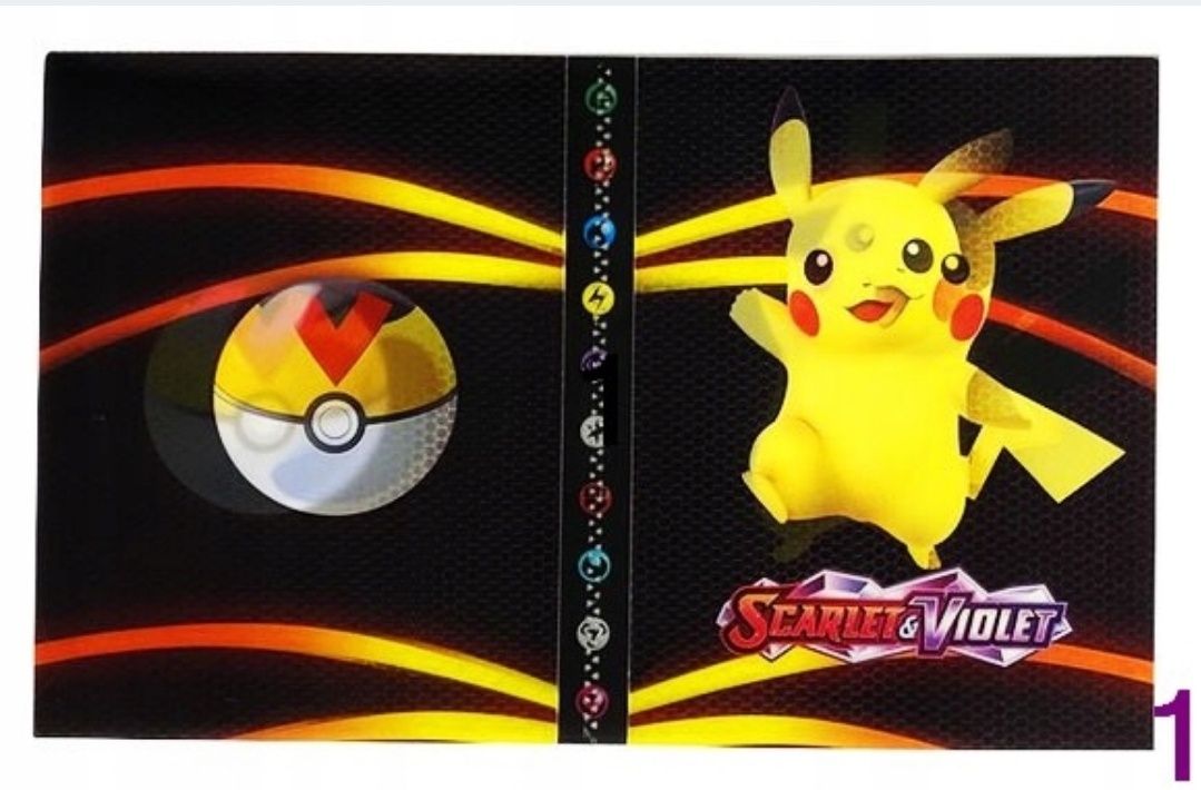 Karty Pokemon 240 sztuk + album 3D klaser na 240 kart 6 wzorów