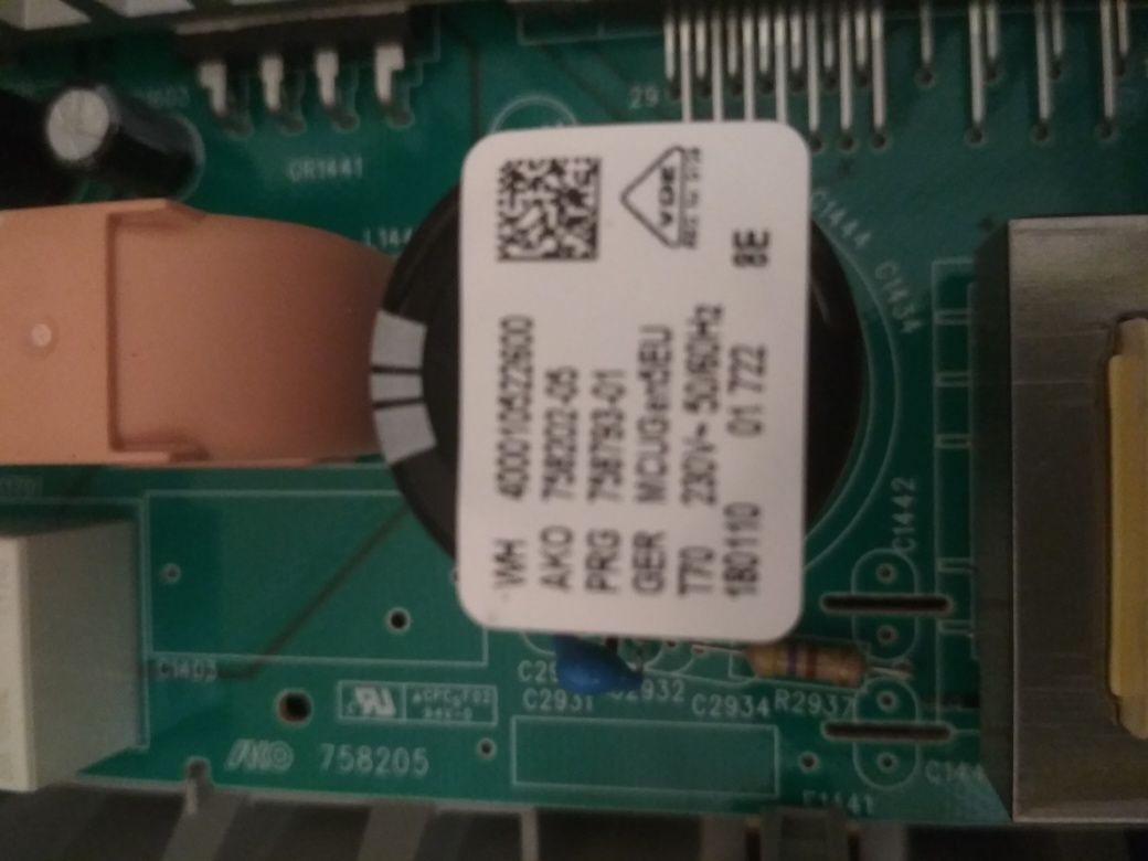 Модуль плата пральна стиральная машина Whirlpool TDLR 65230 AKO758205