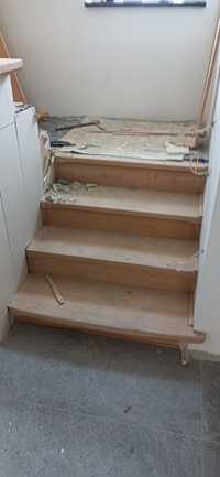 Sprzedam stopnie drewniane na schody