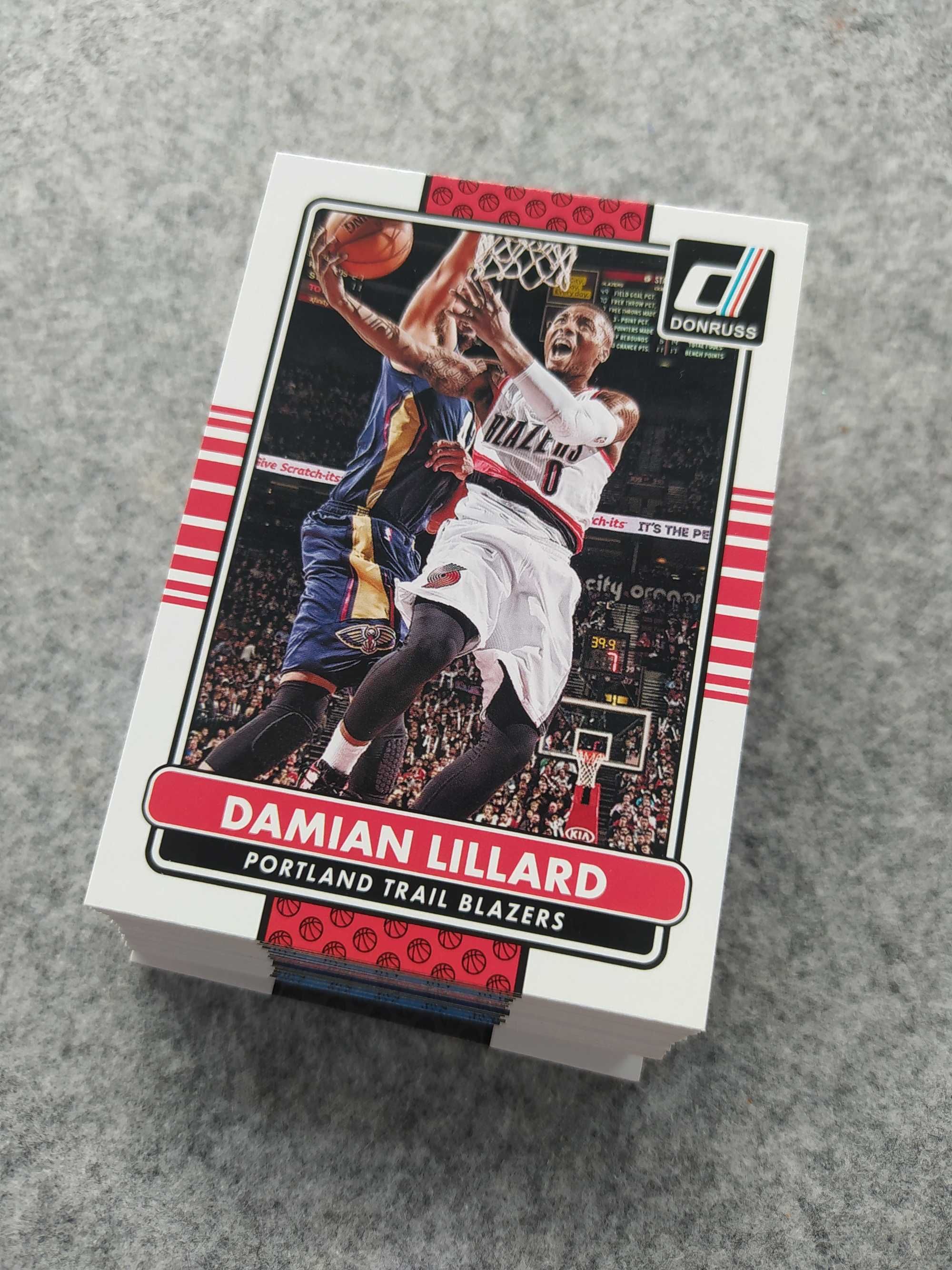 46 kart NBA z serii 2014-15 Panini Donruss bez powtórek Duncan