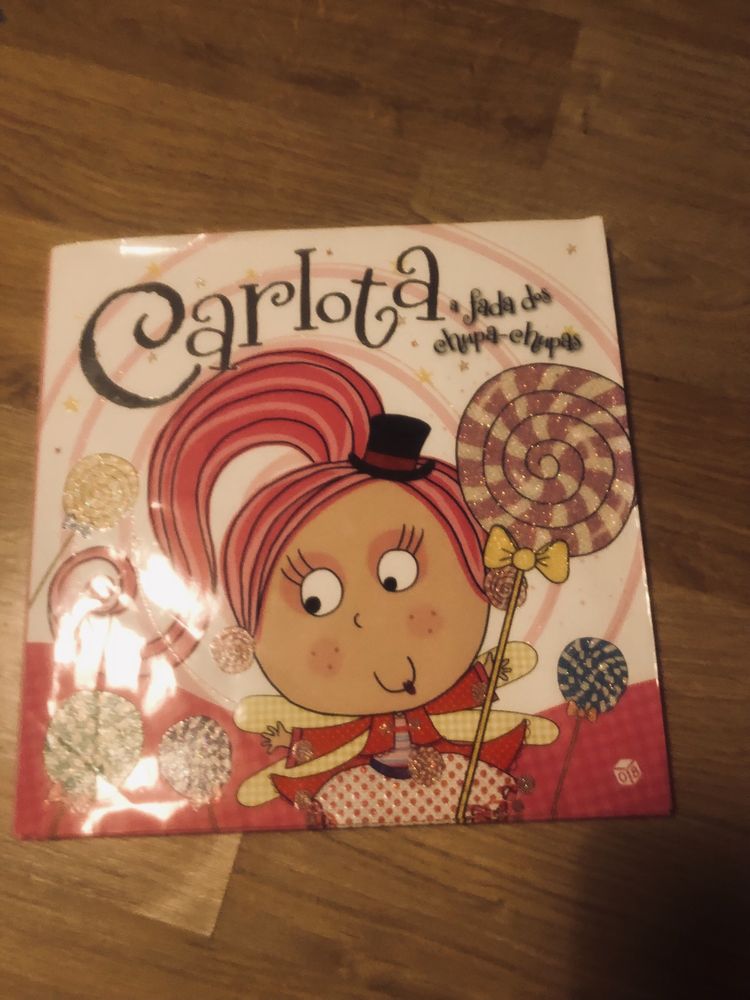 Livro Carlota a fada dos chupa-chupas