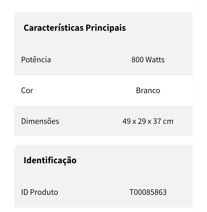 Micro-ondas com Grill Teka MW 20 BF