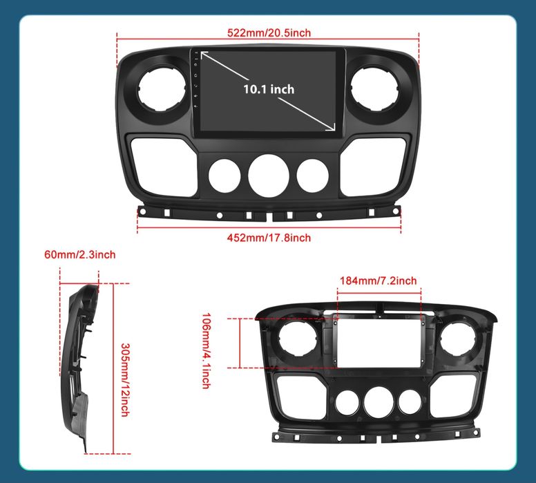Radio nawigacja Renault MASTER Opel Movano Nissan NV40
