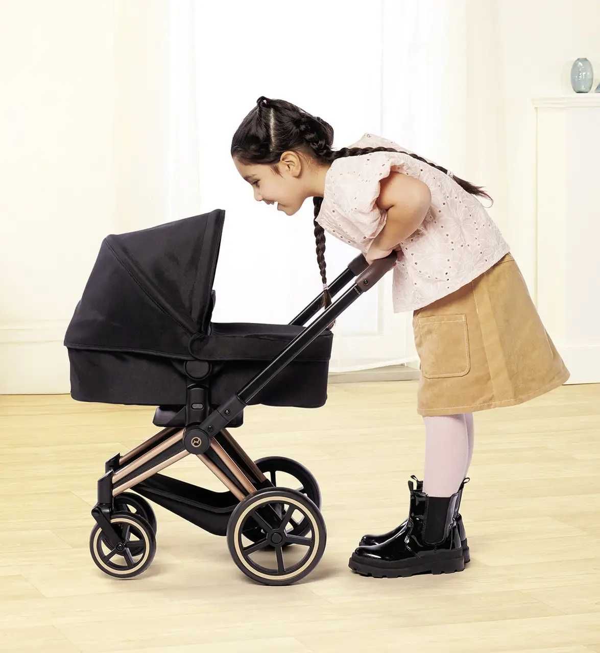 Коляска для ляльки Corolle 3 в 1 "Cybex Priam" зі знімною люлькою