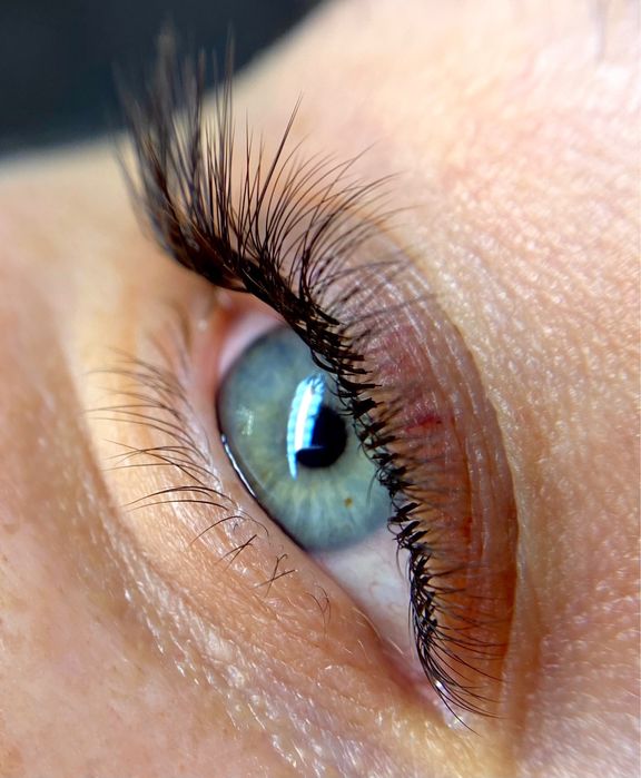 Нарощування вій. Наращивание ресниц. Ламі вій. Ламинирование ресниц