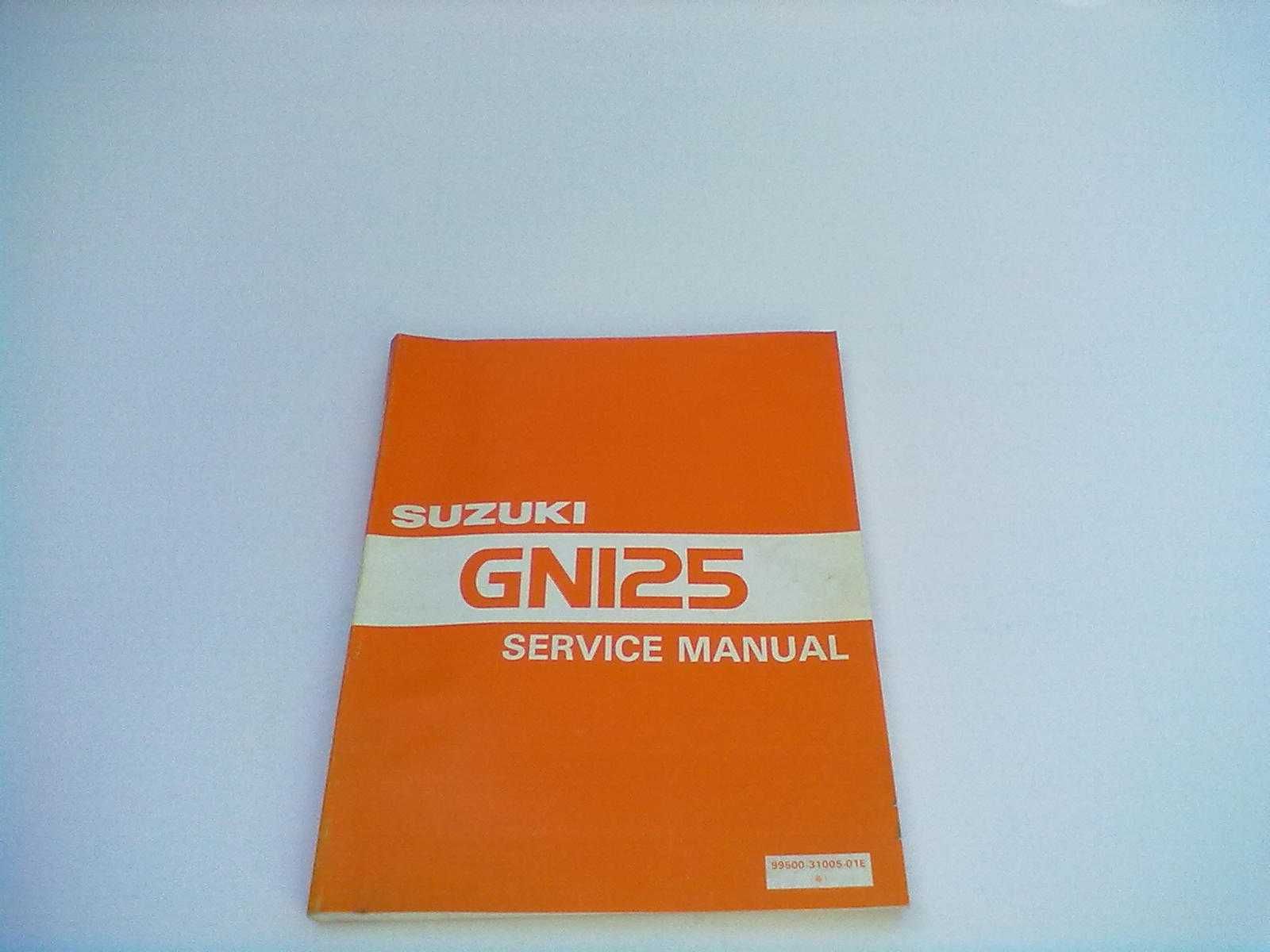 Manual Técnico Oficial Suzuki GN 125