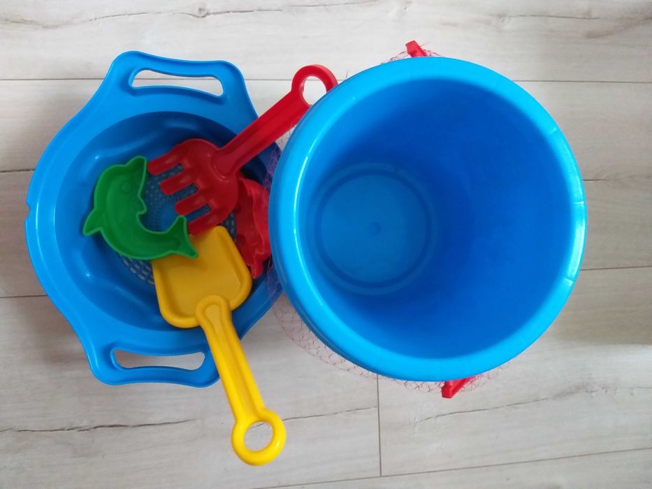 Новый набор ведёрко детское для песочницы