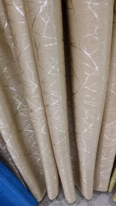 Гарні штори,вітражний малюнок