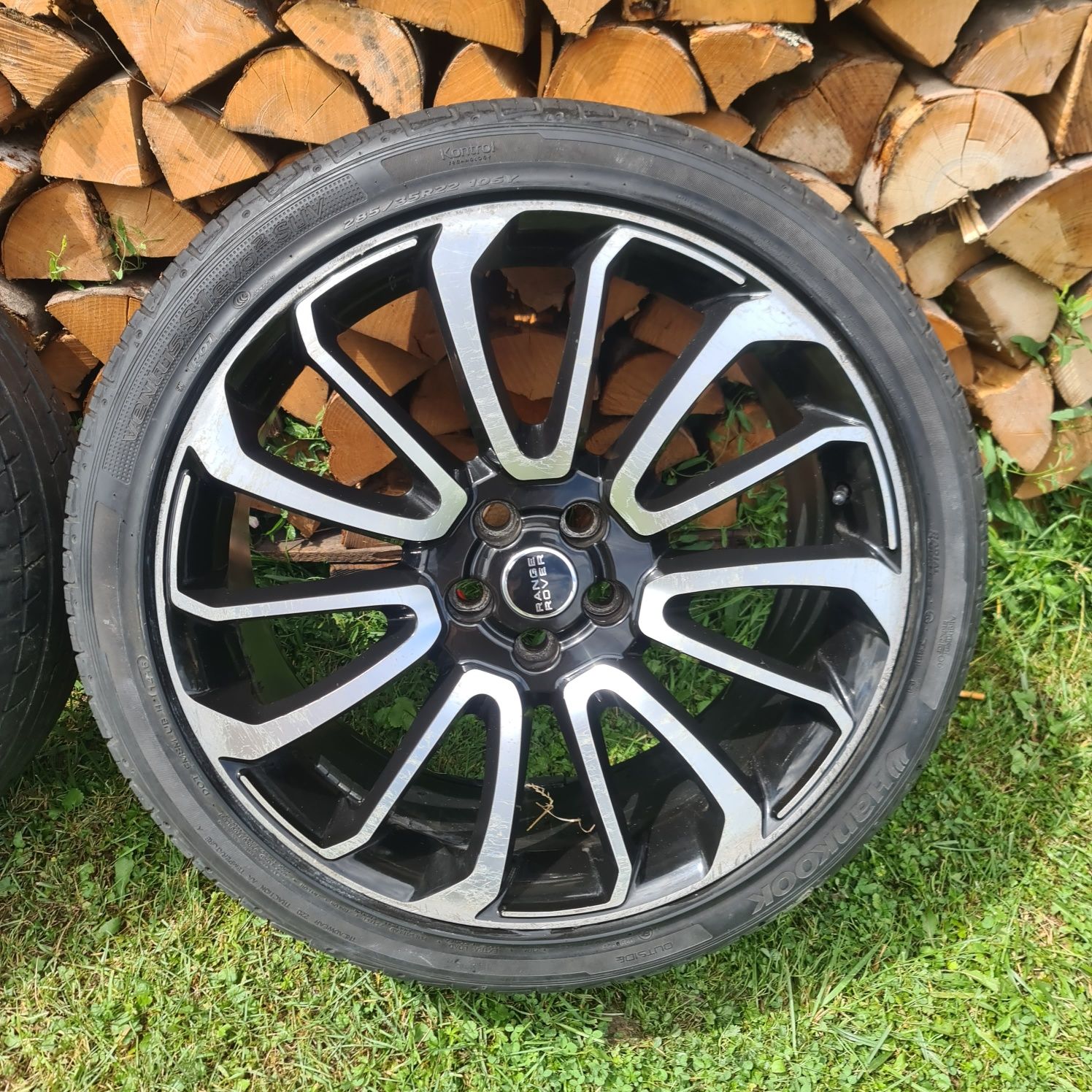 Felgi aluminiowe 22" turbine range rover sport velar 22x9.5jj 5x120