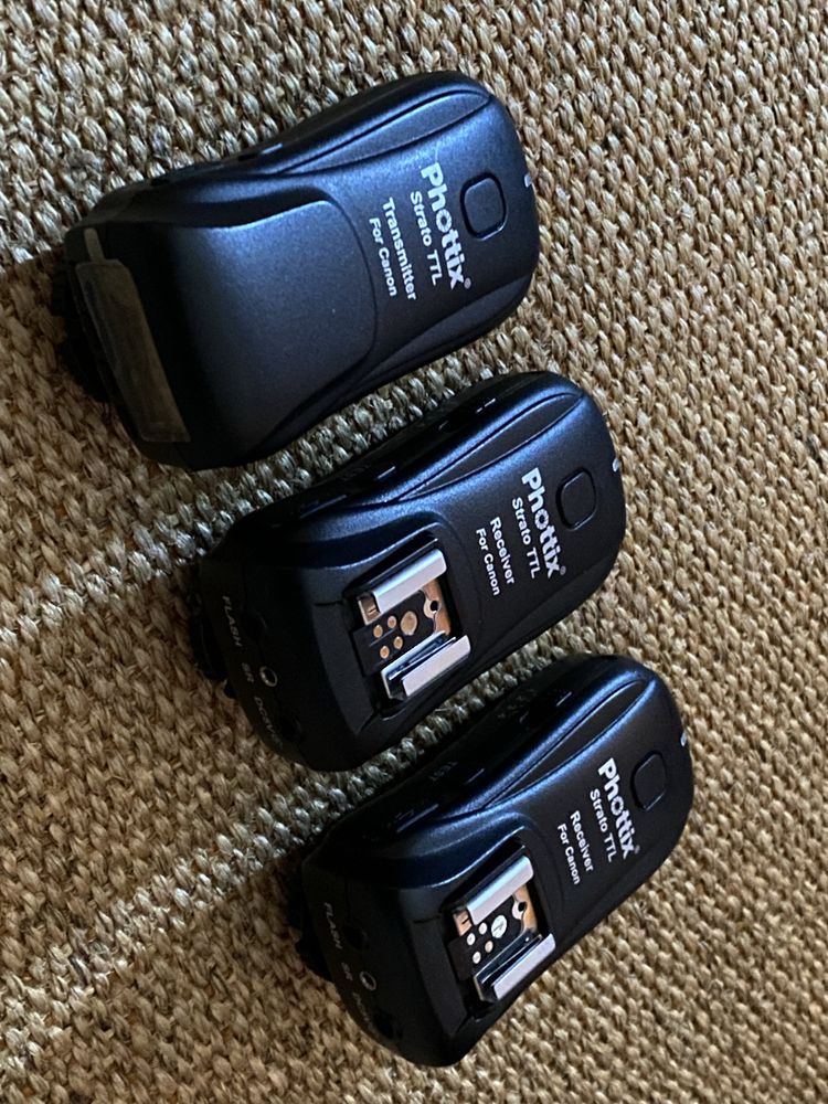 Triggers Phottix Stato TTL Canon Transmissor Flash sem fio