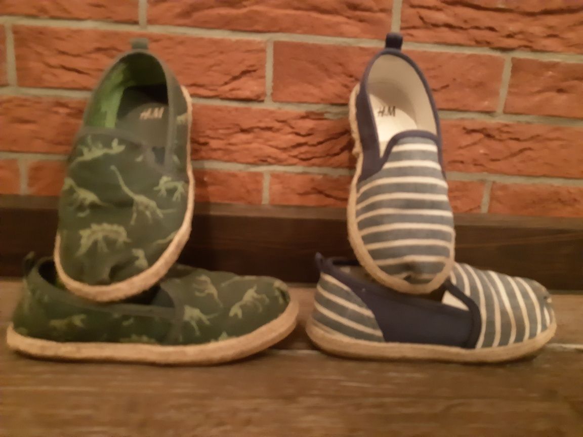 Espadryle H&M, r. 28