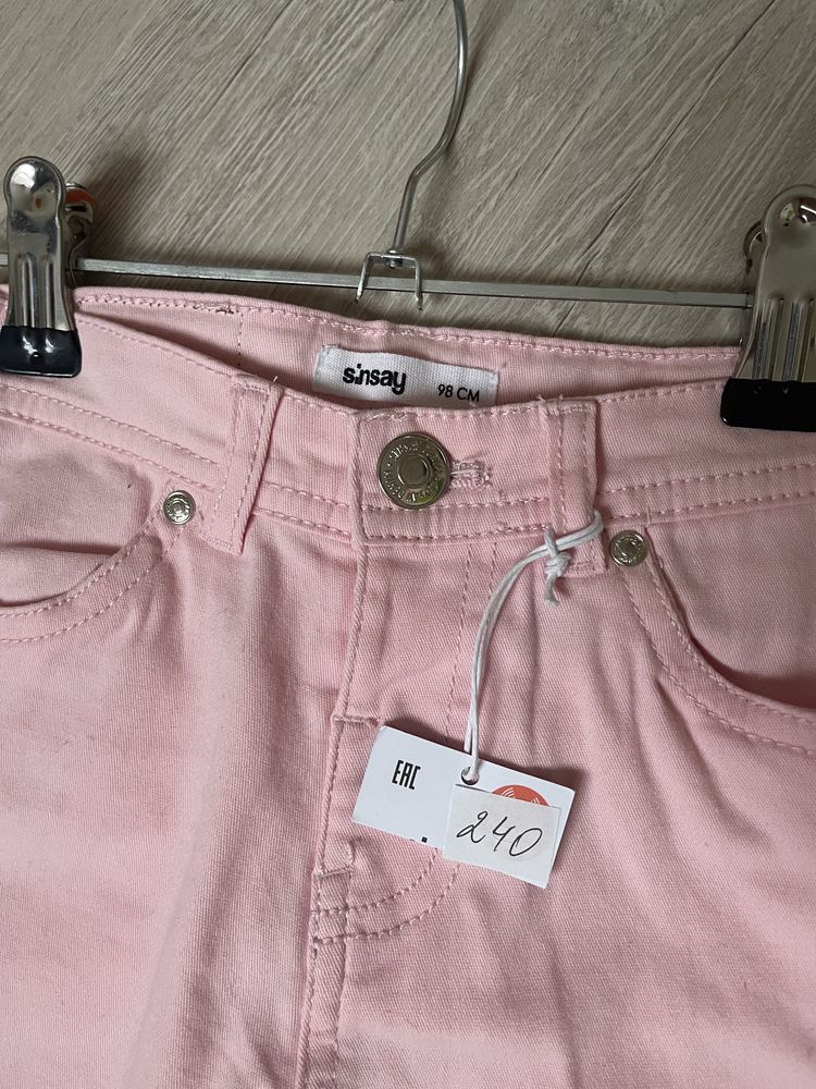 Sinsay літні джинси для дівчинки на літо брюки брючки