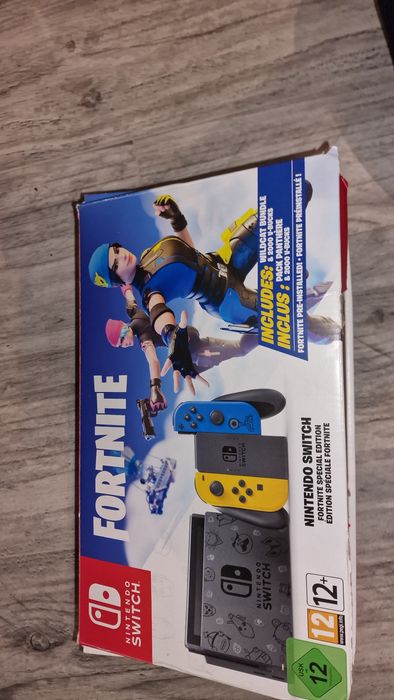 Konsola Nintendo Switch Edycja limitowana Fortnite