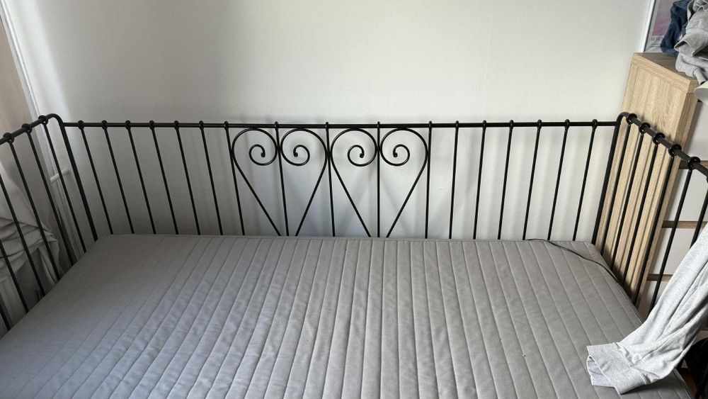Łóżko Ikea metalowe 90/200